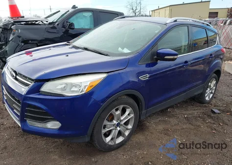 2014 Ford Escape Titanium from USA, damaged, VIN 1FMCU0JXXEUB96554